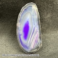 Agate Slice 4-5 Inch Natural