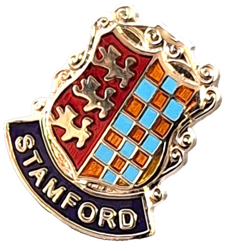 Stamford town small pin badge - pin,