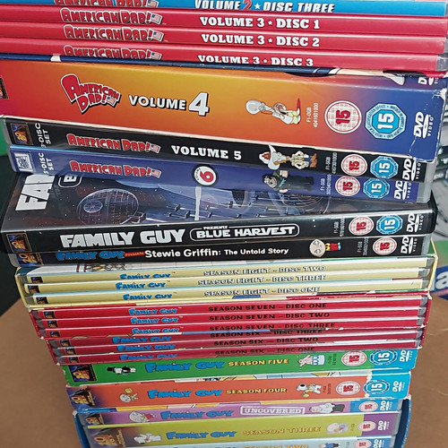 Family guy dvd seasons - family, 1-8