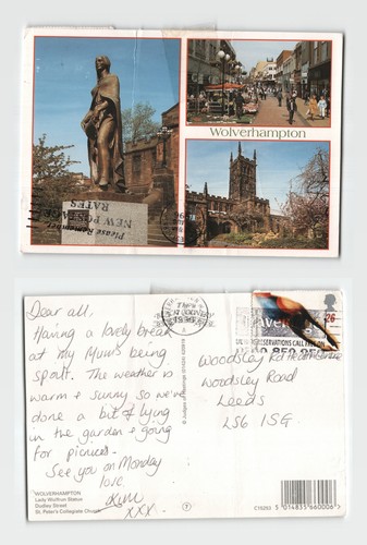 Postcard wolverhampton - postcard,