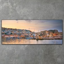 Yachts in Athens Harbor Canvas