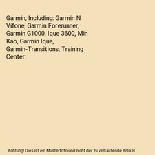 Garmin, Including: Garmin N