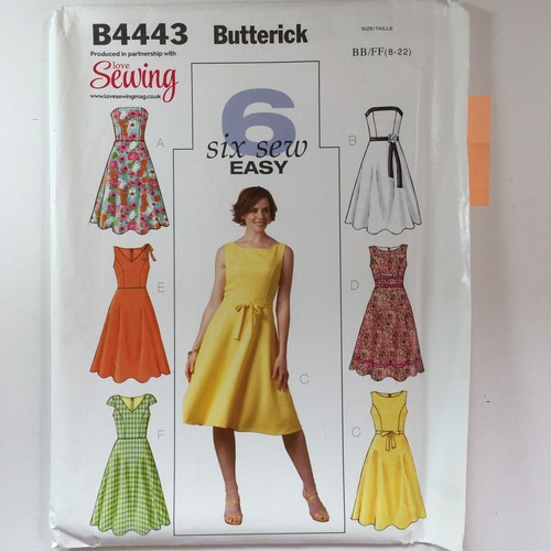 Butterick 4443 strapless - butterick,