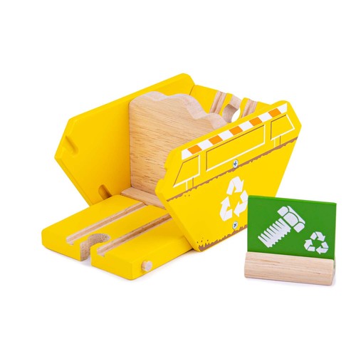 Bigjigs rail recycling skip - bigjigs,