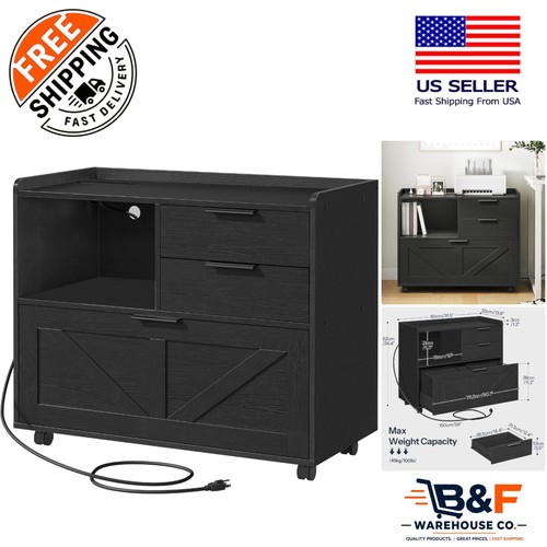 Modern wooden office storage - office,