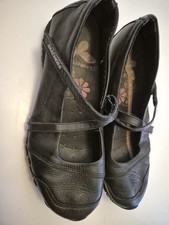 Skechers Leather Mary-Jane