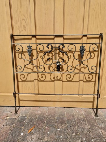 Antique iron bed - bed, beautiful