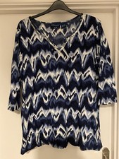 Artscape Blue/White Top, Size