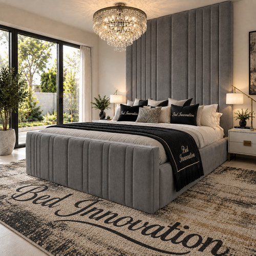 Ottoman storage bed panel - storage,