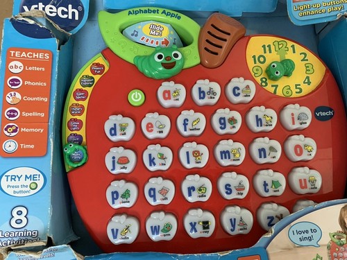 Vtech alphabet apple - alphabet,