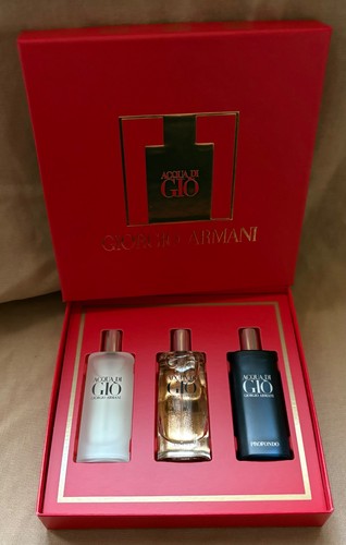 Giorgio armani acqua gio 3x - gio,