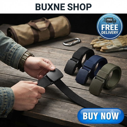 Quick release work belt - quick,