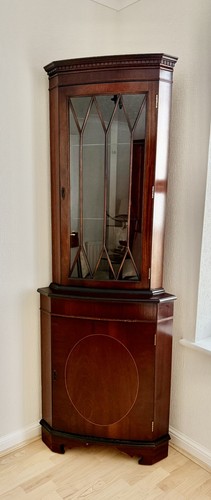 Mahogany glazed corner - glazed,
