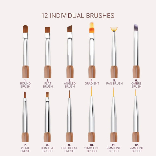 Individual nail brushes - individual,