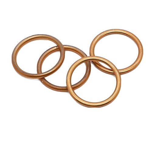 Copper exhaust header - 4,