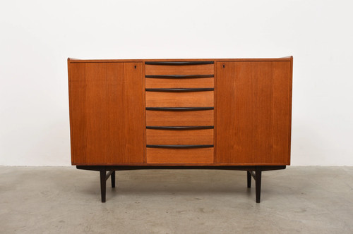 1950s swedish teak sideboard - 1950s,