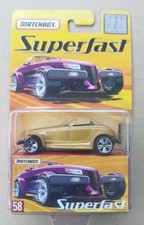 Matchbox Superfast Limited Edition Plymouth Prowler  No 58 Sealed Blister Card