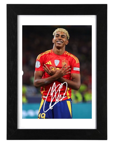 Lamine yamal signed autograph - yamal,