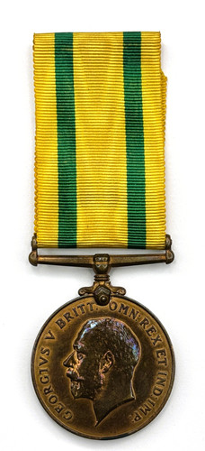 Ww1 bronze territorial force - ww1,
