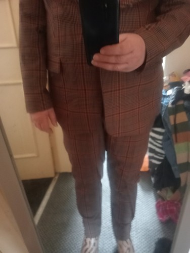 Autograph brown checked suit - autograph,