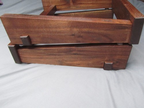 Walnut angled speaker stands - walnut,