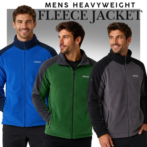 Mens heavyweight fleece zipped - fleece,