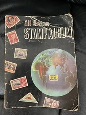 Vintage world stamp - vintage, album
