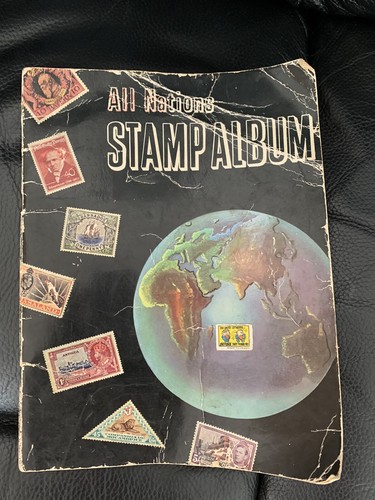Vintage world stamp album - vintage,