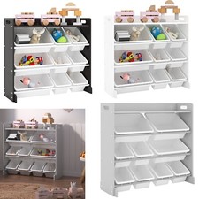 Kids storage wooden unit - kids,