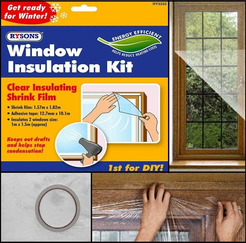 Double window film insulation - film,