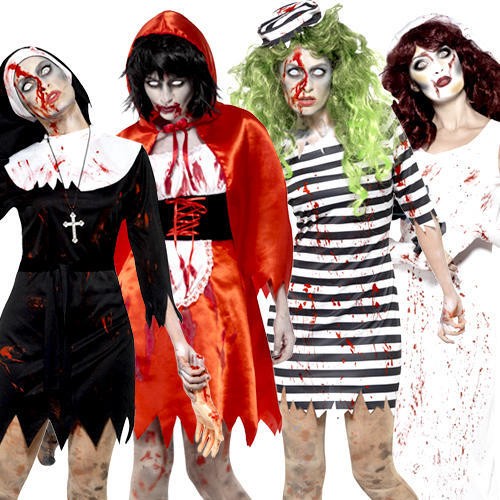 Scary zombie ladies - scary,