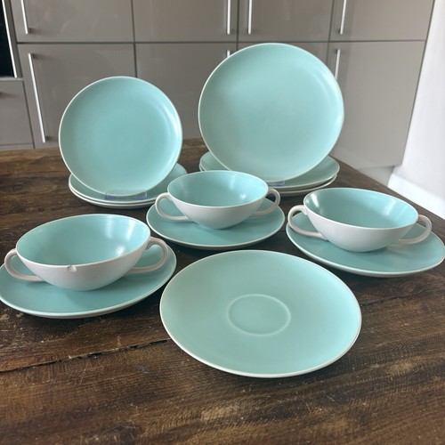 Poole pottery ice - poole, green