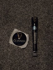 Guinness Extra Cold Tap Handle And Badge. Beer Pump Handle And Clip