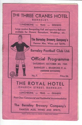 Barnsley bradford a - barnsley, p.a
