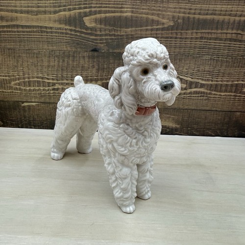 Lladro mint standing wooly - lladro, dog