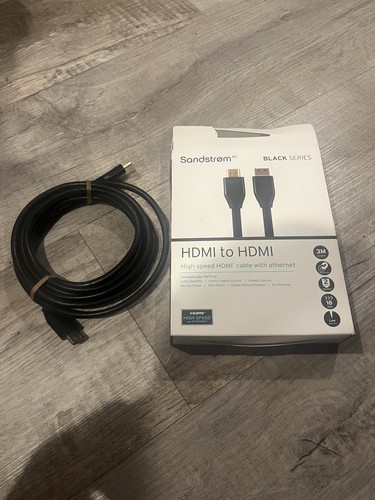 Sandstrom black series hdmi - series, to
