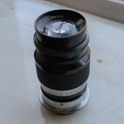 Leitz leica elmar 90mm - elmar, 9cm