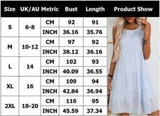 Ladies Mini Smock Dress