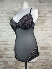 Closer Evie Black & Pink Lace