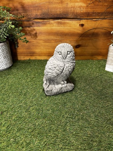 Stone garden small owl - small,