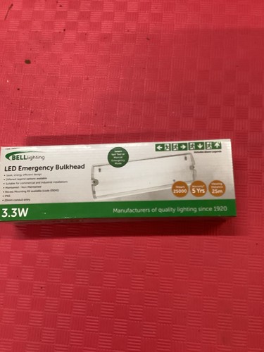 Led emergency light bulkhead - led,