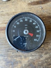 Jaguar E Type Tachometer With Clock Smiths Rv 7403/00
