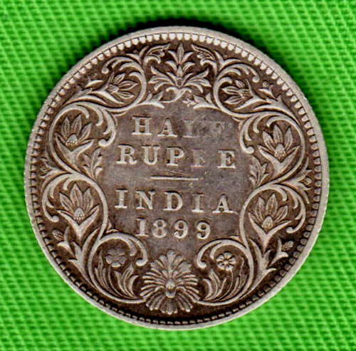 1899 indian half - indian, silver