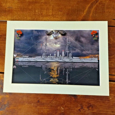 Navy HMS Ocean Print Ship 1915