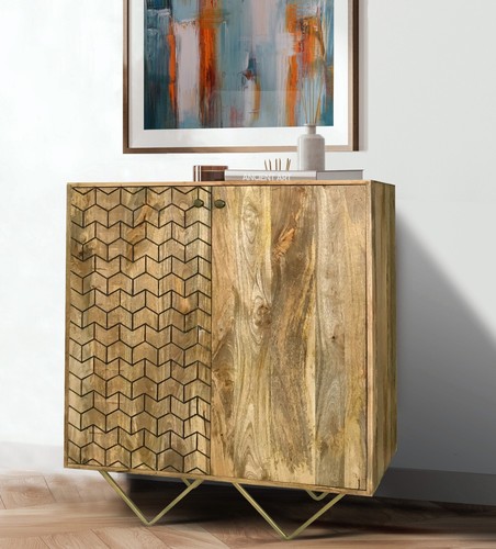 Mango wood stylish door - 2,