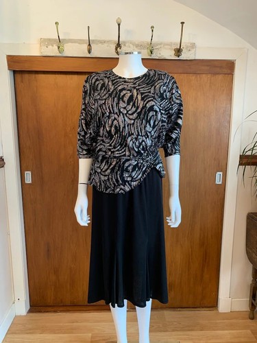 1980s vintage dress - 1980s,
