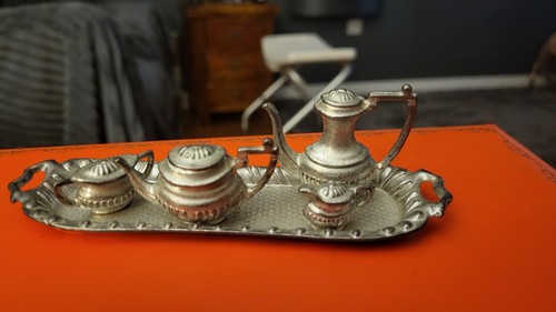 Miniature tea set vintage - tea,