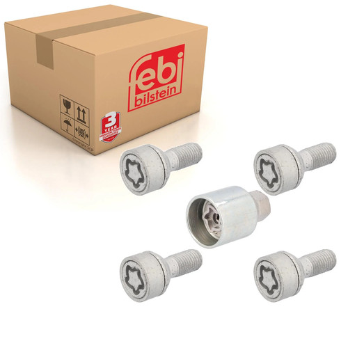 Locking wheel nut bolt kit - nut,