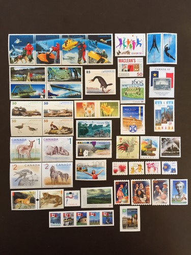 Canada stamps 2005 - canada,