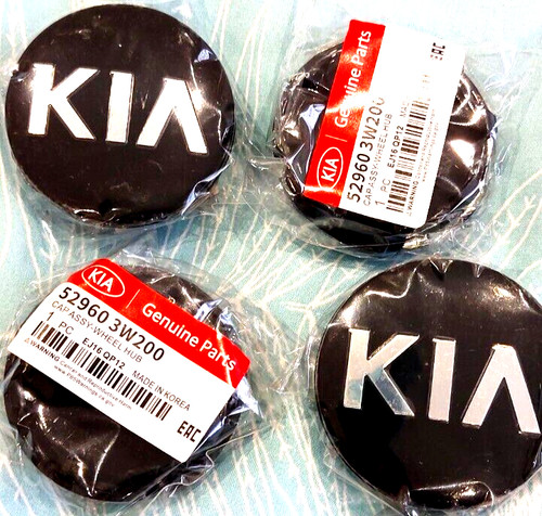 Kia genuine wheel centre caps - genuine,